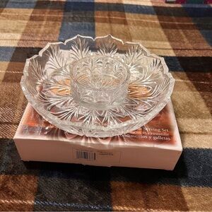 5th Avenue Crystal Serving Bowl Set
